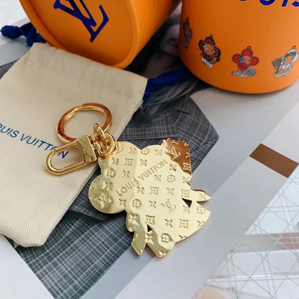 ブランドキーホルダー角部分ディテール